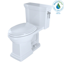 Toto Promenade II One Piece Elongated 1.28 GPF Universal Height Toilet with Cefiontect and Right Hand Trip Lever