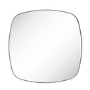 Renwil Sparti 36" Tall Square Wall Mirror - Black