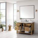 Light Natural Oak / Victorian Silver - 3 Faucet Holes