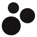 Renwil Sofia 3 Piece Wide Wall Art - Matte Black