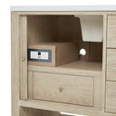 Sunwashed Oak / Victorian Silver - 3 Faucet Holes