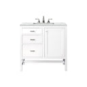 Glossy White / Ethereal Noctis - 3 Faucet Holes