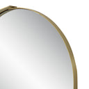 Renwil Aleah 40" Tall Oval Wall Mirror - Yellow