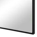 Renwil Loutro 36" H x 22" W Wall Mirror - Black