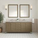 Walnut Whisper / Victorian Silver - 3 Faucet Holes