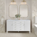 Bright White / Carrara White - 3 Faucet Holes