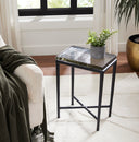 Renwil Aria Indoor Cast Aluminum Side Table - Black