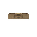 Latte Oak / Matte Black - 1 Faucet Hole