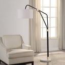 Renwil Wro xton 71" Length Floor Lamp - Matte Black