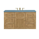 Light Natural Oak / Cala Blue - 3 Faucet Holes
