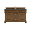 Honey Oak / Parisien Bleu - 3 Faucet Holes