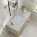 Whitewashed Oak / Victorian Silver - 3 Faucet Holes