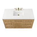 Light Natural Oak / White Zeus - 3 Faucet Holes