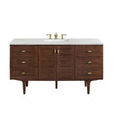 Mid-Century Walnut / Ethereal Noctis - 3 Faucet Holes