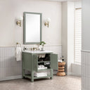 Smokey Celadon / White Zeus - 3 Faucet Holes