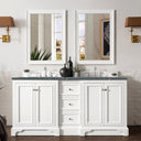 Bright White / Parisien Bleu - 3 Faucet Holes