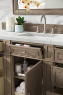 Whitewashed Walnut / Eternal Jasmine Pearl - 3 Faucet Holes