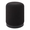 Renwil Castillo Indoor Boucle Ottoman - Black