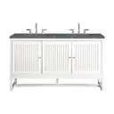 Glossy White / Parisien Bleu - 3 Faucet Holes