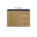 Light Natural Oak / Charcoal Soapstone - 3 Faucet Holes