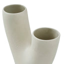 Renwil Wisteria Indoor Ceramic Stoneware Large Vase - Te xtured Beige Semi-Gloss