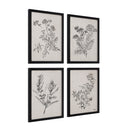 Renwil Basset 18" Wide Wall Art with Wood Frame - Painted Black