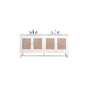Glossy White / Ethereal Noctis - 3 Faucet Holes