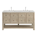 Whitewashed Oak / Eternal Jasmine Pearl - 3 Faucet Holes