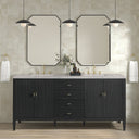 Carbon Oak / Eternal Jasmine Pearl - 3 Faucet Holes