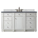 Bright White / Charcoal Soapstone - 3 Faucet Holes