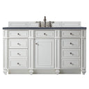 Bright White / Charcoal Soapstone - 3 Faucet Holes