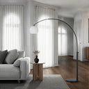 Renwil Pura 82" Height Floor Lamp - Black
