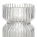 Renwil Gladys Indoor Mouth Blown Glass Glass Vase - Clear Fluted