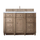 Whitewashed Walnut / Carrara White - 3 Faucet Holes