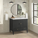 Carbon Oak / No Countertop