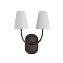 Renwil Megara 15.5" Height Wall Sconce - Brown