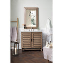 Whitewashed Walnut / Eternal Jasmine Pearl - 3 Faucet Holes