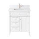 Bright White / White Zeus - 1 Faucet Hole