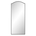 Renwil Balina 72" Tall Rectangular Arch Mirror - Matte Black