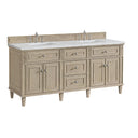 Whitewashed Oak / Ethereal Noctis - 3 Faucet Holes