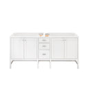 Glossy White / No Countertop