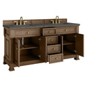 Pecan / Parisien Bleu - 3 Faucet Holes