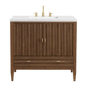Mid-Century Walnut / No Countertop