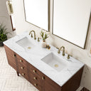Mid-Century Walnut / Ethereal Noctis - 3 Faucet Holes