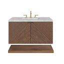 Chestnut / Victorian Silver - 3 Faucet Holes