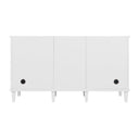 Bright White / Victorian Silver - 3 Faucet Holes