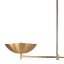 Renwil Wa xlow 64.5" Height Ceiling Fixture - Plated Dark Antique Brushed Brass