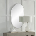 Renwil Angelonia 45" Tall Irregular Rectangular Oval Mirror