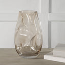 Renwil Tawny Indoor Mouth Blown Glass Glass Vase - Beige