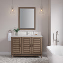 Whitewashed Walnut / White Zeus - 1 Faucet Hole